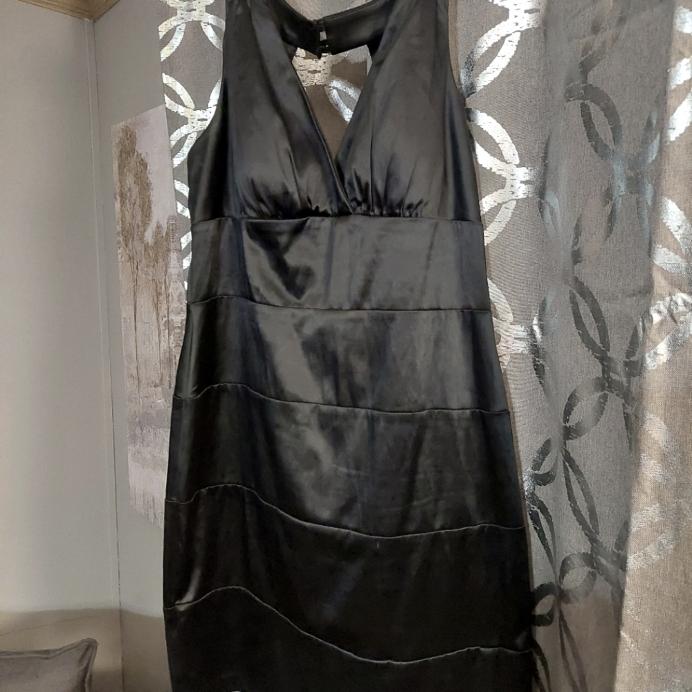 Bisou Bisou Black Cocktail Dress (size 12)
